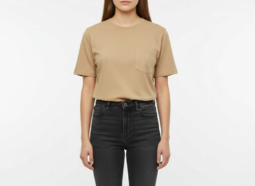 koszulka z stichem: T-shirt damski, rozmiar M