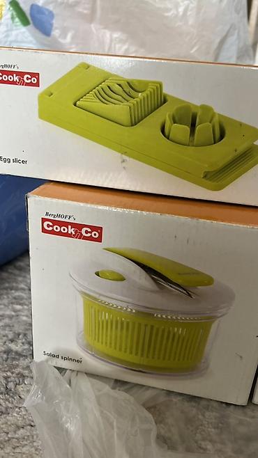 мешки сеточные: Набор кухонных аксессуаров BergHOFF Cook’n’Co (зелёно-белая серия) В — 4