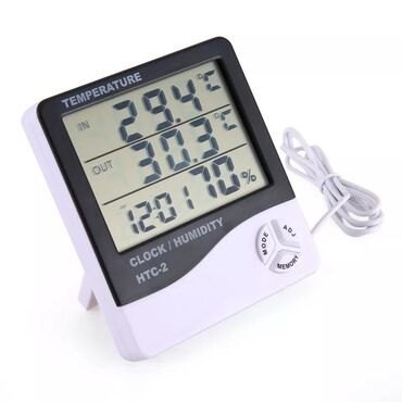su termometri: Termometr HTC-2 Termometr və nəmişlik ölçən Evlerde ofislerde