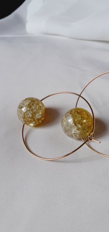 torbe od jute: Hoop earrings