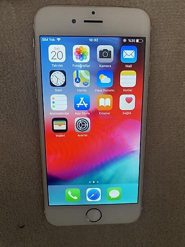iphone 14 plus 256: IPhone 6, 16 GB, Qızılı, Barmaq izi — 2