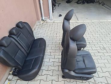 Sedišta: SEDISTA KOZNA ZA NISSAN QASHQAI OD 2014. DO 2021. GOD — 2