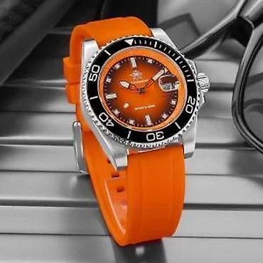 Ručni satovi: ADDIESDIVE AD2089 - 41mm - Narandžasta / Silikon ADDIESDIVE AD2089 - — 3