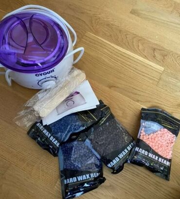 Šminka: Topilica za Vosak za Depilaciju NOVO 5x100 gr Voska u Granulama AKCIJA — 6