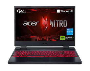 компьютерные мыши marvo: Ноутбук, Acer, 16 ГБ ОЭТ, Intel Core i5, 15.6 ", Жаңы, Оюндар үчүн, эс тутум NVMe SSD