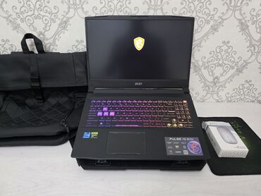 Ноутбуки: Ноутбук, MSI, 32 ГБ ОЗУ, Intel Core i7, 15.6 ", Б/у, Игровой, память NVMe SSD