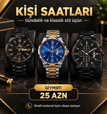 irwad electronics saatlar: Yeni, Qol saatı, rəng - Qara — 1