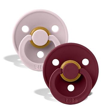 srebrne helanke: BIBS varalice Pink Plum & Elderberry, 0–6 m (pakovanje 2 kom) — 1