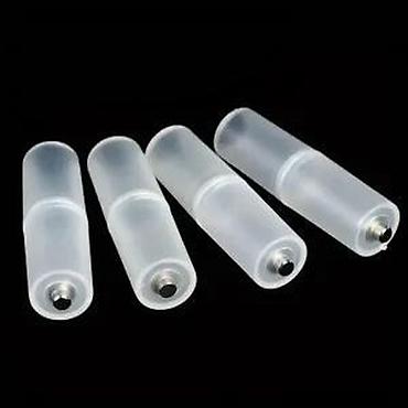 Baterije: Adapter za baterije AAA u AA 4/1 T-22 NOVO. Opis proizvoda: 4 kom AAA — 15