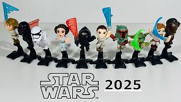 oyuncaq ev: Kinder star wars satilir 2-10 manat arasi figuredan aslidir — 1