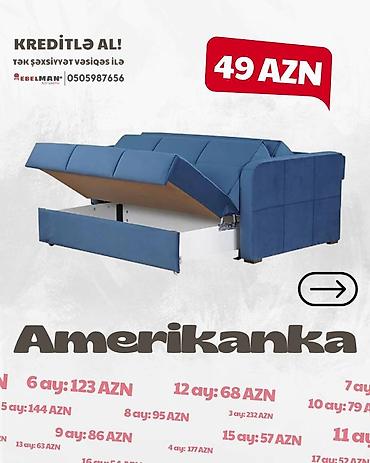 Divanlar: Divan-kravat, Yeni, Açılan, Bazalı, Parça, Şəhərdaxili pulsuz çatdırılma — 4