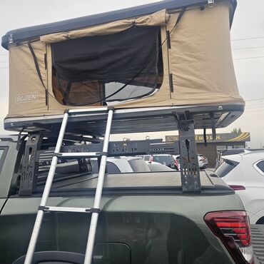 акумулятор на мото: Автомобильная палатка на крыше BADEN с жёстким верхом. Особенности: -