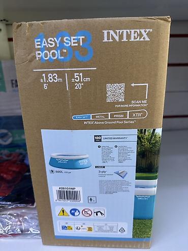 Бассейны: Надувной бассейн Intex Easy Set - Формат: круглый, семейный. - — 12