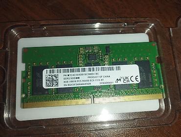 Оперативная память DDR5 5600 MHz 8GB Micron (SODIMM) Продам планку
