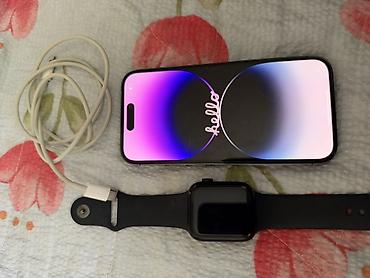 Срочно!!! IPhone 14 Pro- 42000сом Apple watch- 9000сом Комплект: -
