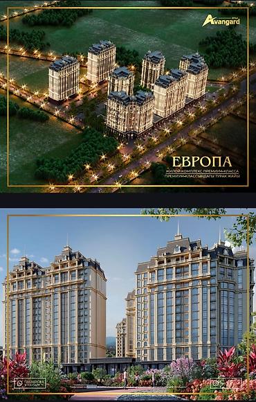 Продажа квартир: 1 комната, 62 м², Элитка, 4 этаж, ПСО (под самоотделку) — 5