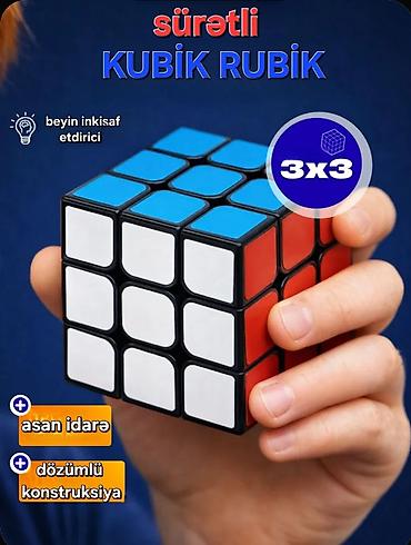 кубик рубика: Sürətli Kubik Rubik 3x3 - Beyin inkişaf etdirici məşğuliyyət: məntiq — 1