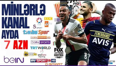 Televizorlar: 📺 Turkiye ligasi Bein sport 1.2.3.4 max1 max2.Exxen 1-8.s