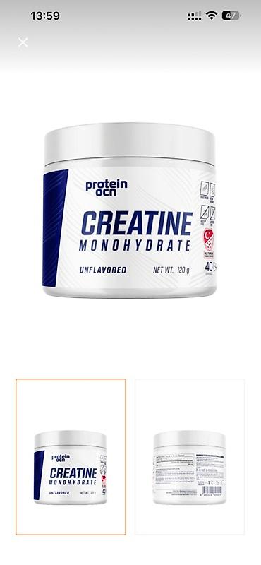 skuter servis: Protein OCN Creatine Monohydrate – dadsız, saf kreatin monohidrat — 1