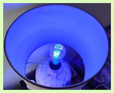 sijalica sa ventilatorom: Led filament sijalica E27, 4w, plava svetlost. Novo! Lynco filament — 3