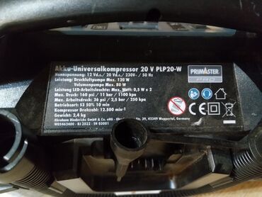 Kompresori za vazduh: FERREX akumulatorski kompresor FLP-20 - Tip: prenosivi — 9