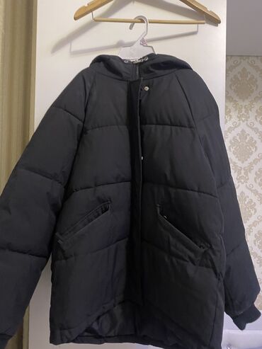 черная куртка зимняя: Куртка цвет - Черный