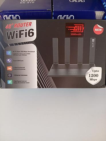 wifi roter: 4G+ маршрутизатор с поддержкой Wi‑Fi 6 Основные возможности: - — 1