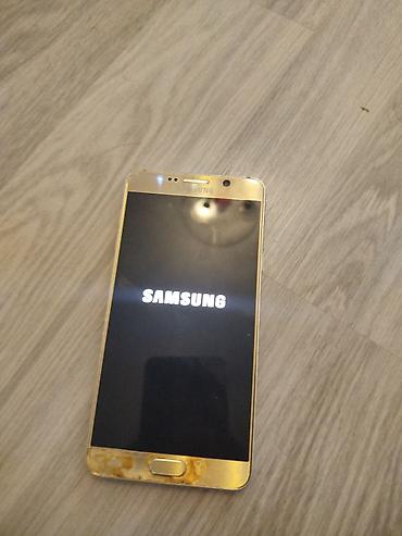 Mobil telefonlar: Samsung Galaxy Note 5, 32 GB, rəng - Qızılı, Barmaq izi — 2