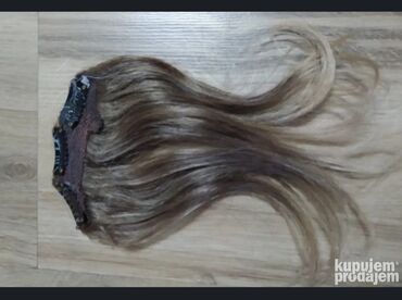 Perike i klipse: Prodajem prirodnu kosusniženu . na stanju ;perika prirodna — 17