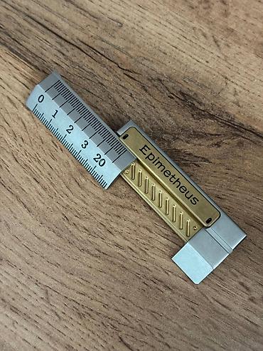 Игрушки-антистресс: Ruler Titanium Fidget Fidget Titanium toy - oyuncaq — stressi — 1