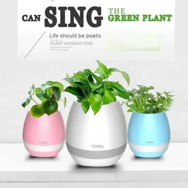 Zvučnici i stereo sistemi: *** AKCIJA *** #2290 SAKSIJA Bluetoth zvučnik Smart Music Flowerpot – — 9