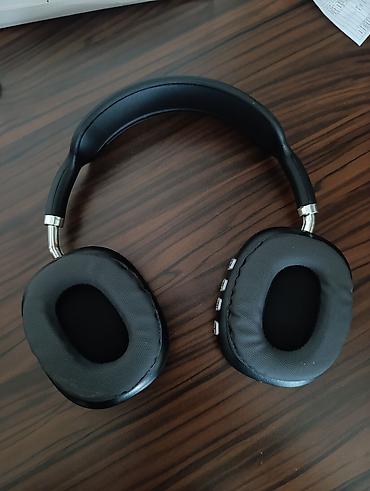 Аудиотехника: P9 simsiz qulaqlıq - Növ: Over-ear Bluetooth qulaqlıq - Rəng: Qara - — 4