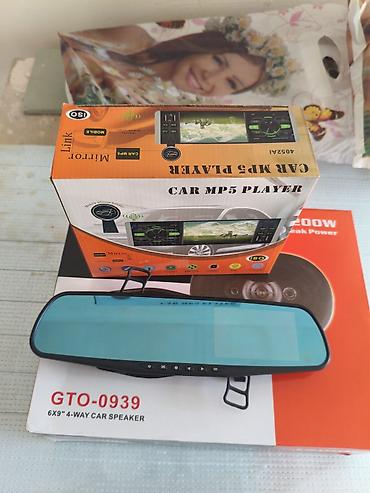 card reader: Avtomobil üçün multimedia və aksesuar dəsti 1) Car MP5 Player (qutu — 1