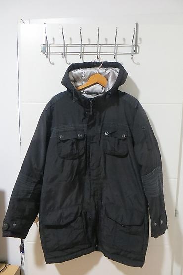 Zimske jakne: Pepe Jeans London MUSKA JAKNA XL - Boja: crna spolja, srebrna — 1