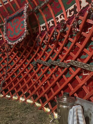 Продажа юрт: Продается боз уй, 75 баш, 5 канат Для другой подробной информации - — 14