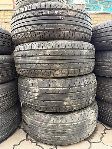 vossen 13: Шины 205 / 55 / R 16, Лето, Б/у, Комплект, Легковые, Yokohama — 1