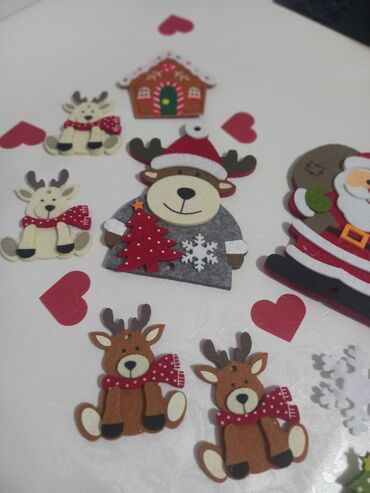 Praznična dekoracija: Set ukrasa, bоја - Šareno, Novo — 5