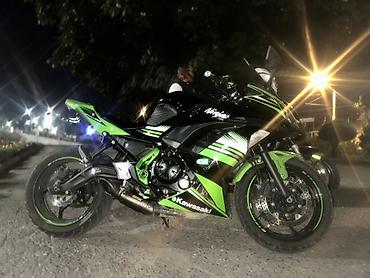 глушител: Спортбайк Kawasaki, 650 куб. см, Бензин, Взрослый, Б/у — 10