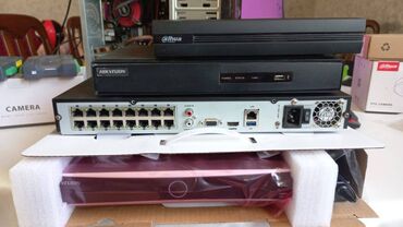 Видеонаблюдение: 1) NVR HIKVISION DS-7608NXI-K1 (абсолютно новый, на гарантии) -8000 с