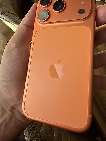 Мобильные телефоны и аксессуары: İphone 17 Pro, 512 GB, Cosmic Orange, Nano Sim+E Sim. Kreditdə deyil — 3