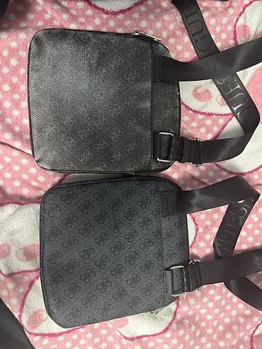 guess сумки: Мужская сумка через плечо Guess (2 варианта принта) Обоих отдам за — 3
