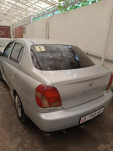 серый gac aion s: Toyota Echo: 2001 г., 1.5 л, Механика, Бензин, Седан — 1