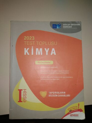 Kitablar, jurnallar, CD, DVD: 2023 kimya içi yazılmayıb