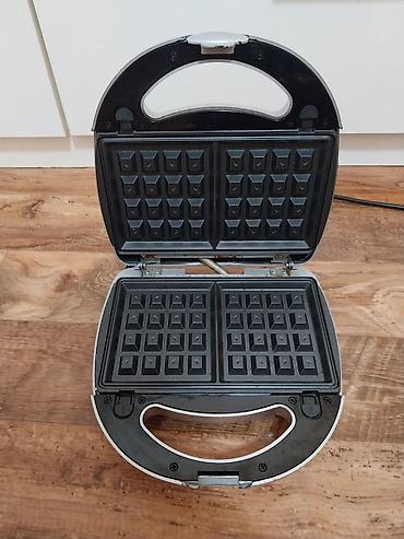 Ostali kuhinjski aparati: Aparat za vafle MIA - Dvostruka ploča za pečenje: peče dva velika — 1