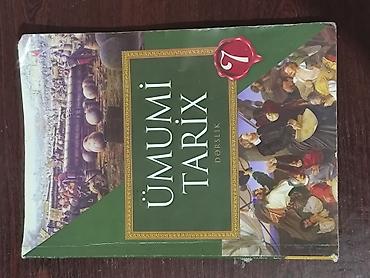 Dərsliklər dəsti - Ümumi Tarix – 7-ci sinif dərsliyi. Qapaqda klassik