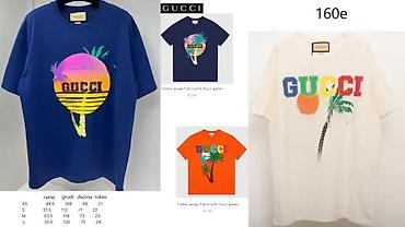 Majice: Men's T-shirt Gucci, bоја - Tamnoplava — 14