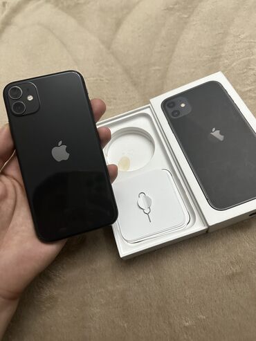 i̇slenmis telefonlar: IPhone 11, 64 GB, Qara