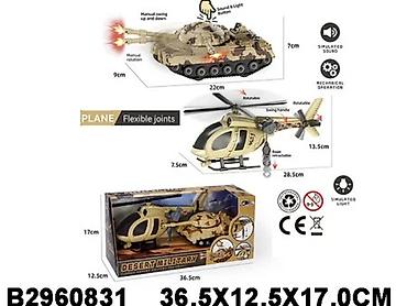 90 patike: Vojni set 083106K-60 – tenk i helikopter Pripremite se za akciju na — 1
