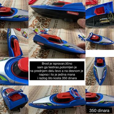 Autići: Set igračaka – vozila i kreativni setovi - Plastični motocikl na — 5