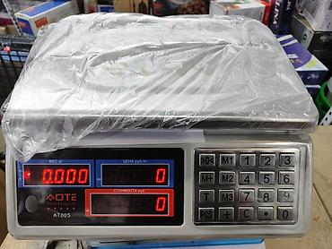 весы настольные: Весы настольные торговые AOTE A005 до 40 кг на аккумуляторе Модель — 4